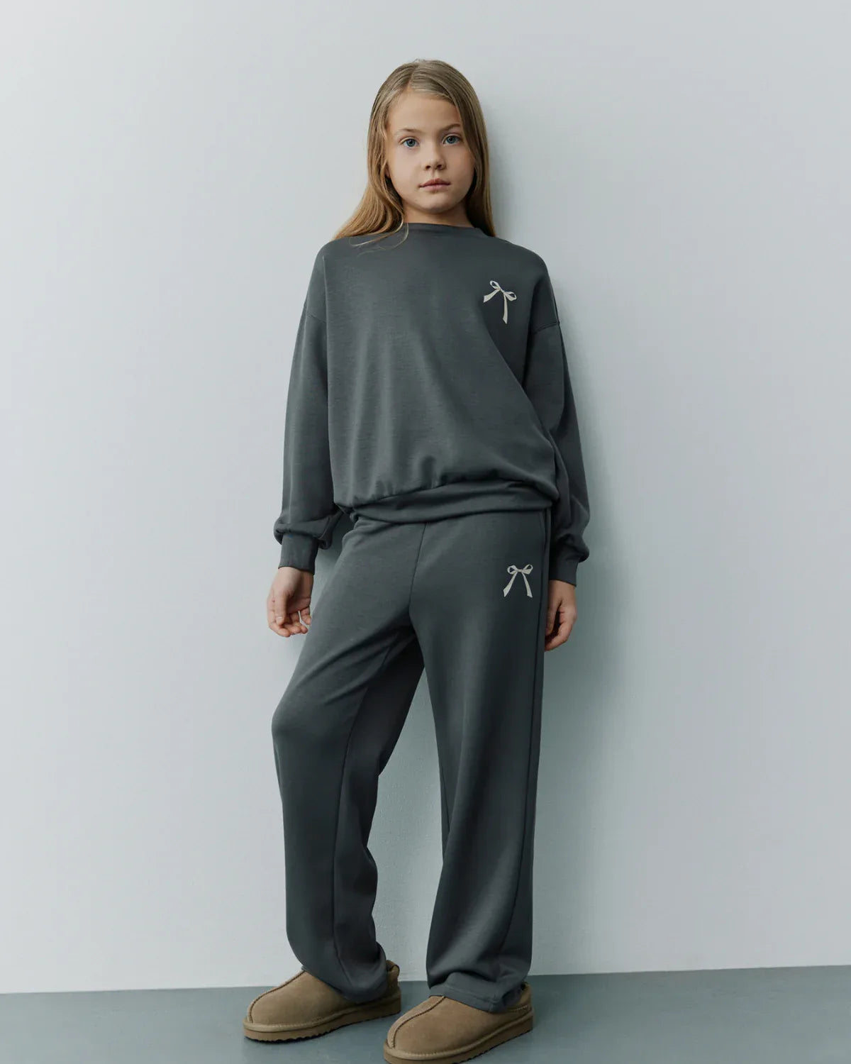 Sofie Schnoor EliSY Sweatshirt 8041 charcoal grey