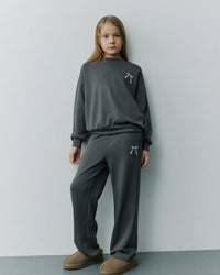 Sofie Schnoor EliSY Sweatshirt 8041 charcoal grey