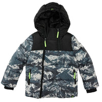 Z8 Gino winterjas Night sky/aop