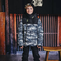 Z8 Gino winterjas Night sky/aop