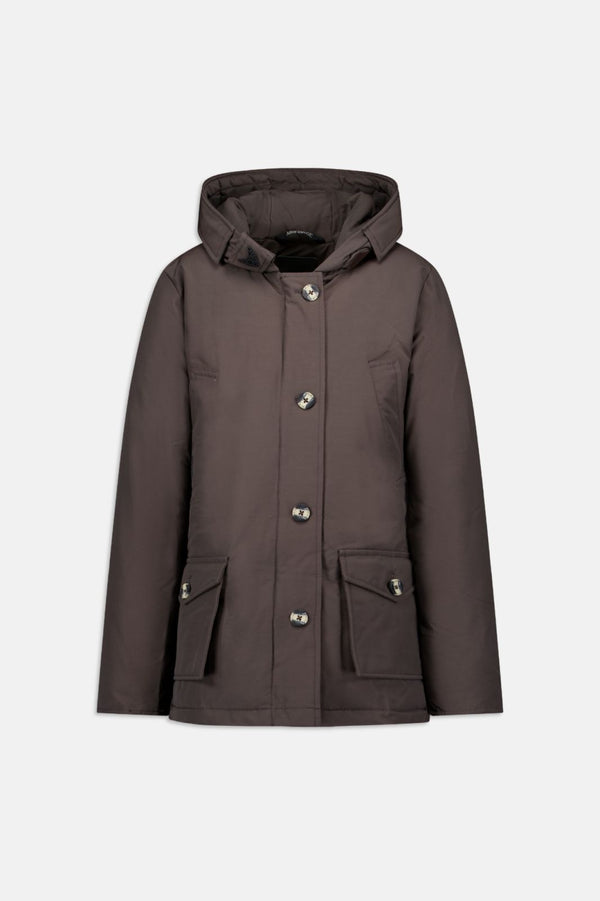 Airforce 4 pocket parka Dark coffee