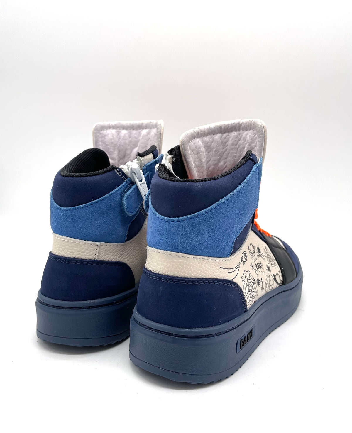 Bam sneaker tattoo Blue combi/panna
