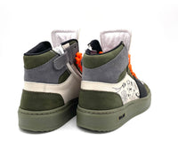 Bam sneaker tattoo Green combi/panna