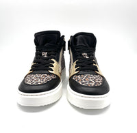 Bam sneaker mid Leopard/platina