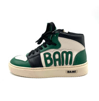 Bam sneaker mid Green/panna/black