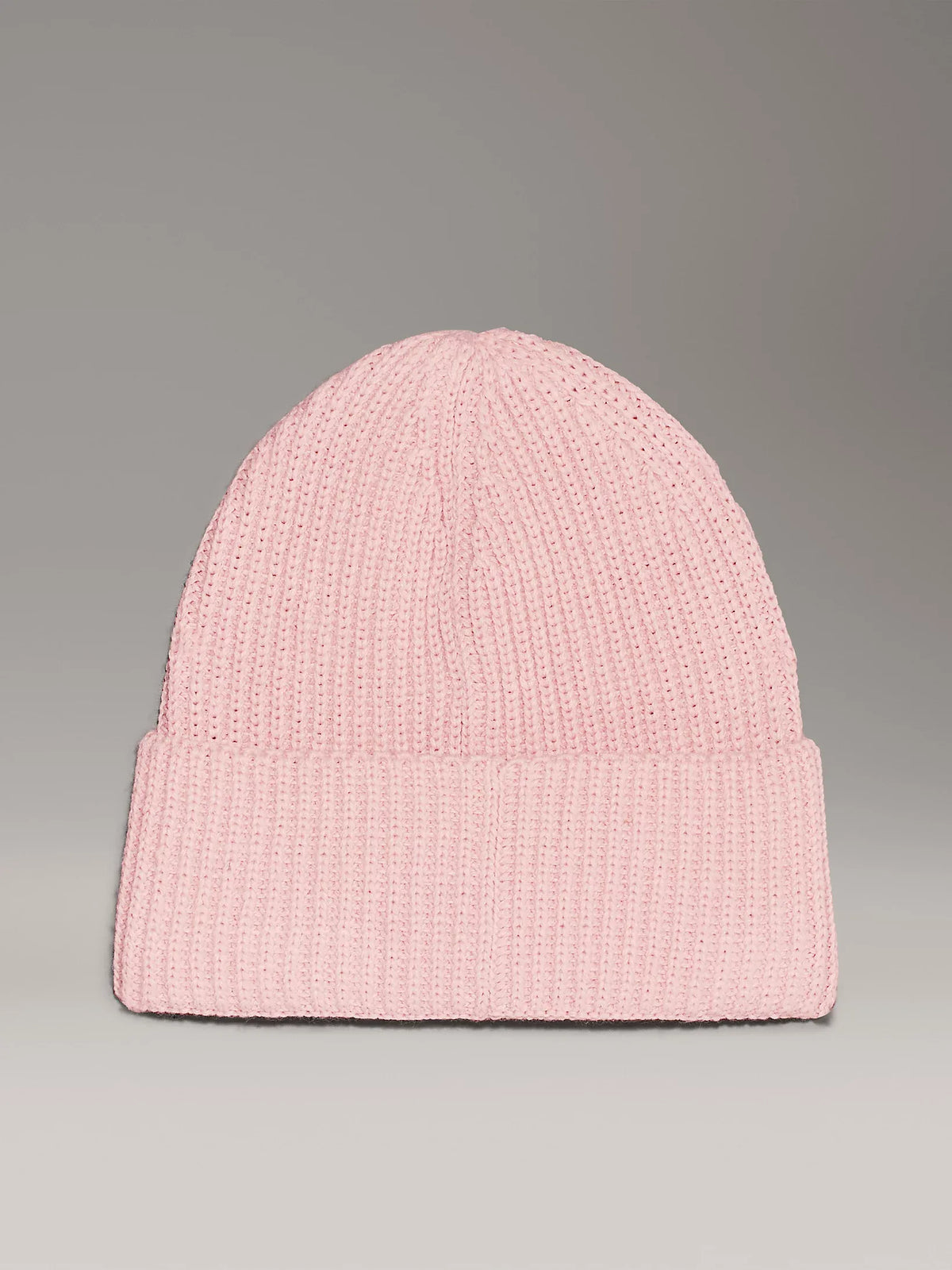 Monogram rib beanie