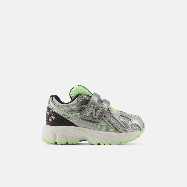 New Balance Sneakers 1906 Dark silver metallic/mint flash