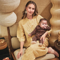 Z8 Isha babypakje Amber brown/aop