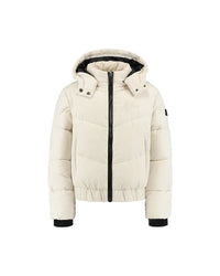 Junior Girls Cropped Puffer Jacket