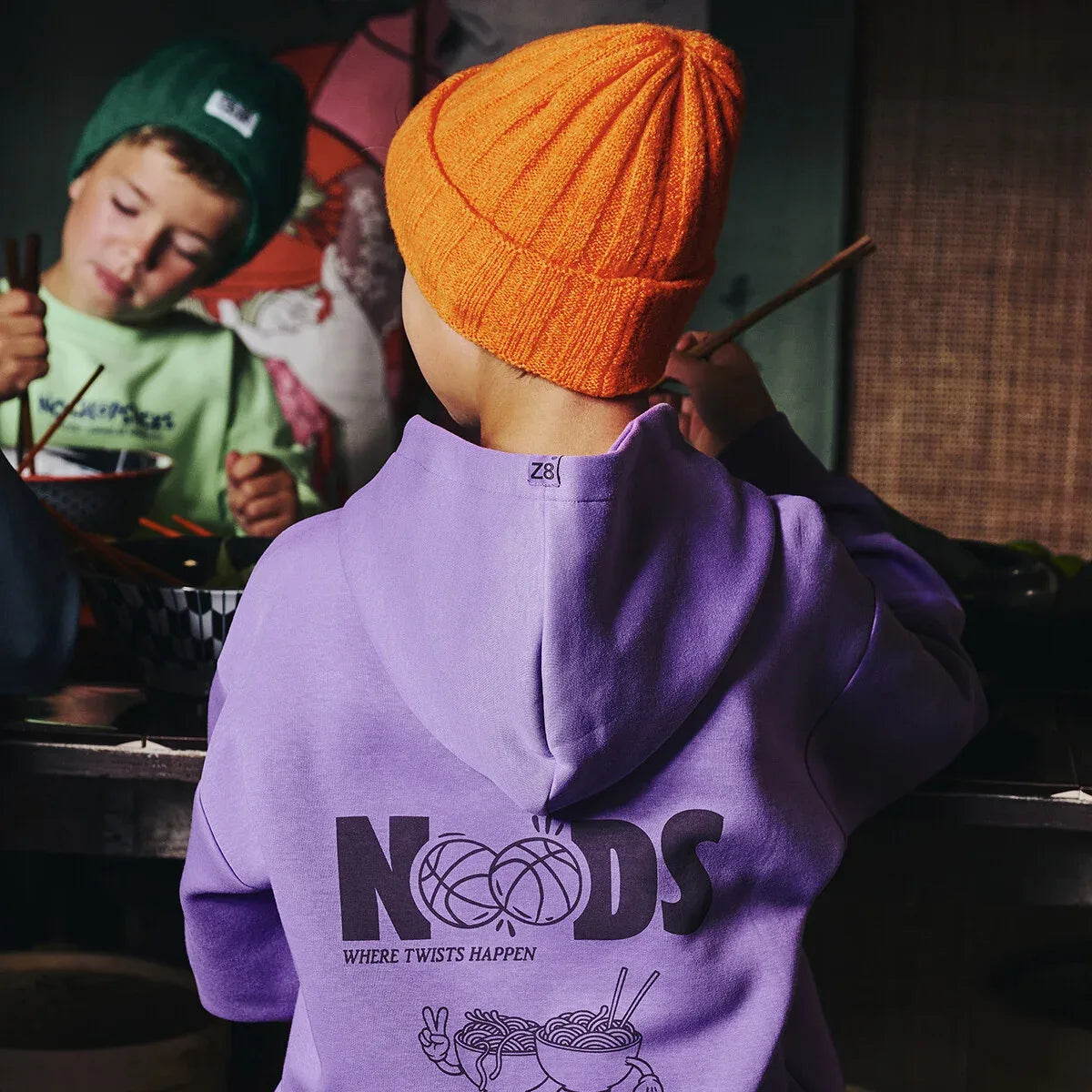 Z8 Jace W25/26 hooded sweater Cosmic purple