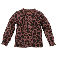 Z8 Jaina lonsleeve Amber brown/aop