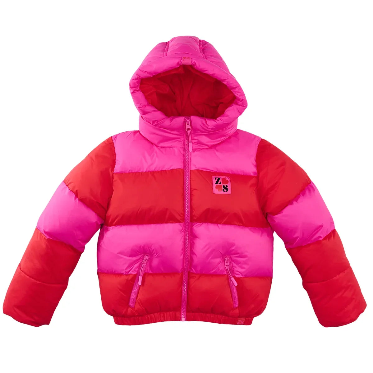 Z8 Jayda winterjas Popping red/bubblegum