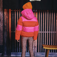 Z8 Jayda winterjas Popping red/bubblegum
