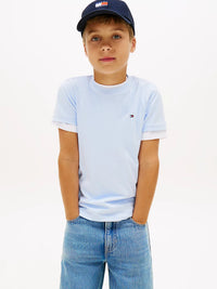 Tommy Essential cotton reg fit t-shirt Sweet blue
