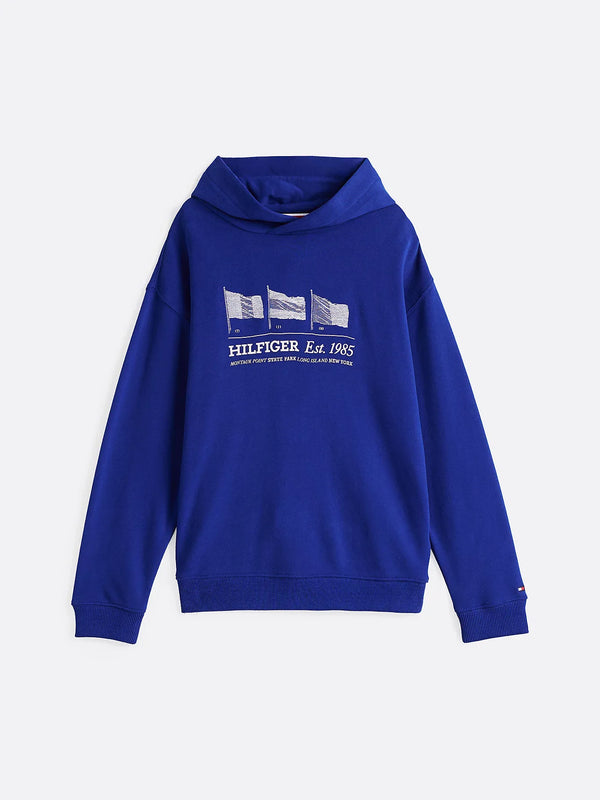 Waving flag hoodie