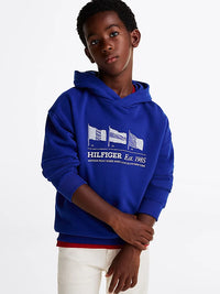 Waving flag hoodie