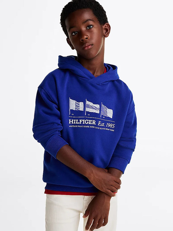 Waving flag hoodie