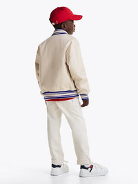 Twill Badge varsity jacket