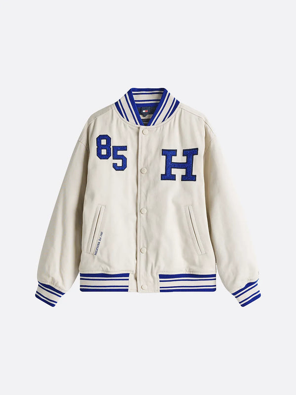 Twill Badge varsity jacket