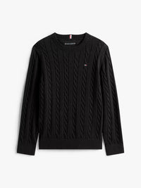 Cotton cable sweater