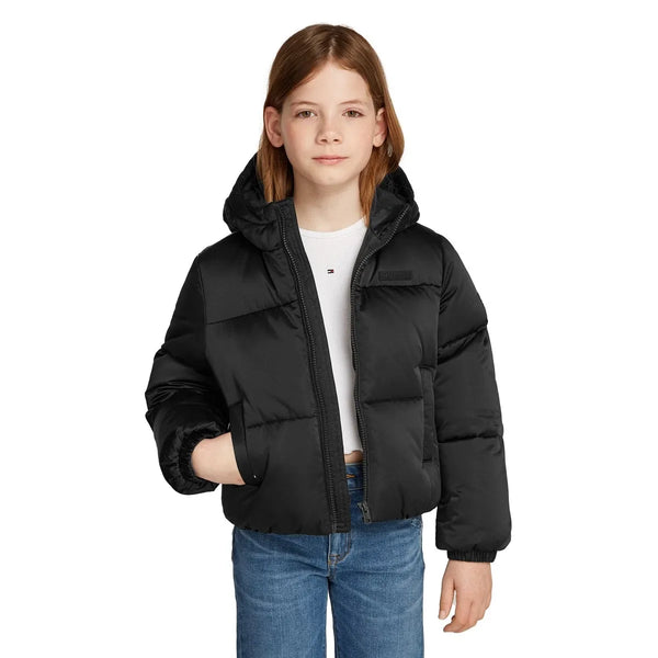 New York sateen puffer jacket