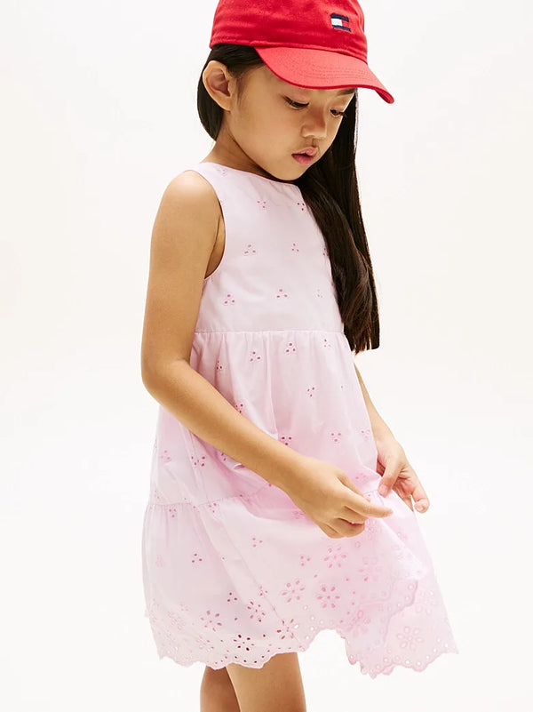 LG Broderie anglaise bow dress