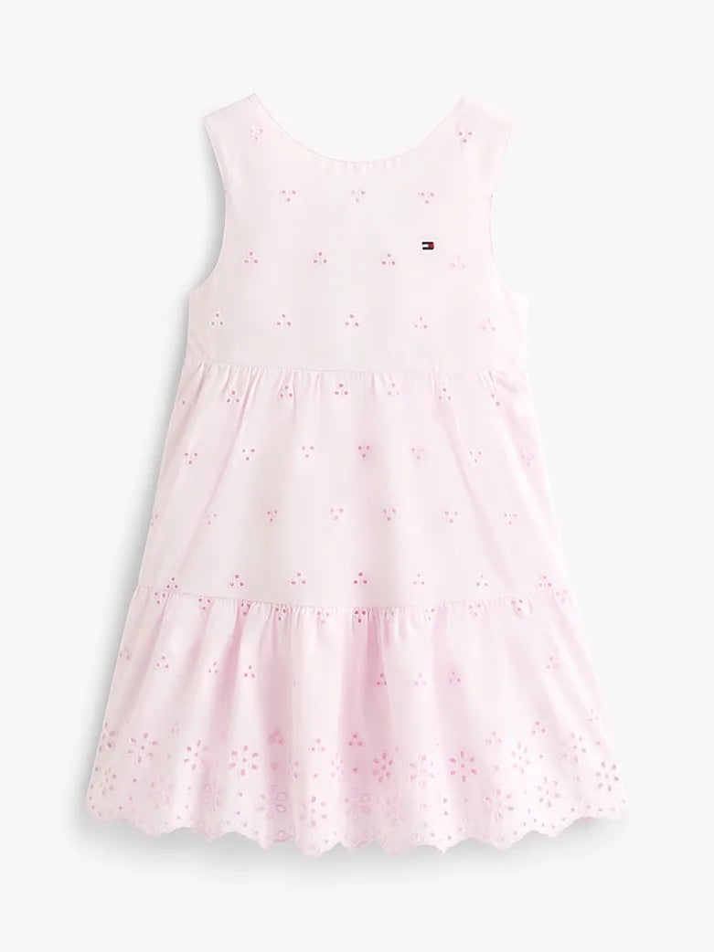 LG Broderie anglaise bow dress