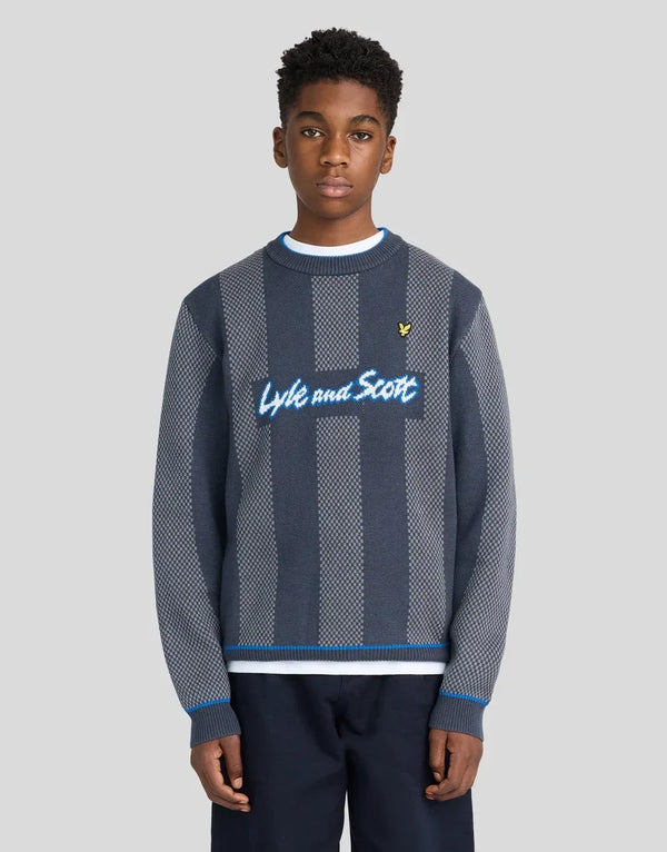 Football Knitted Jumper