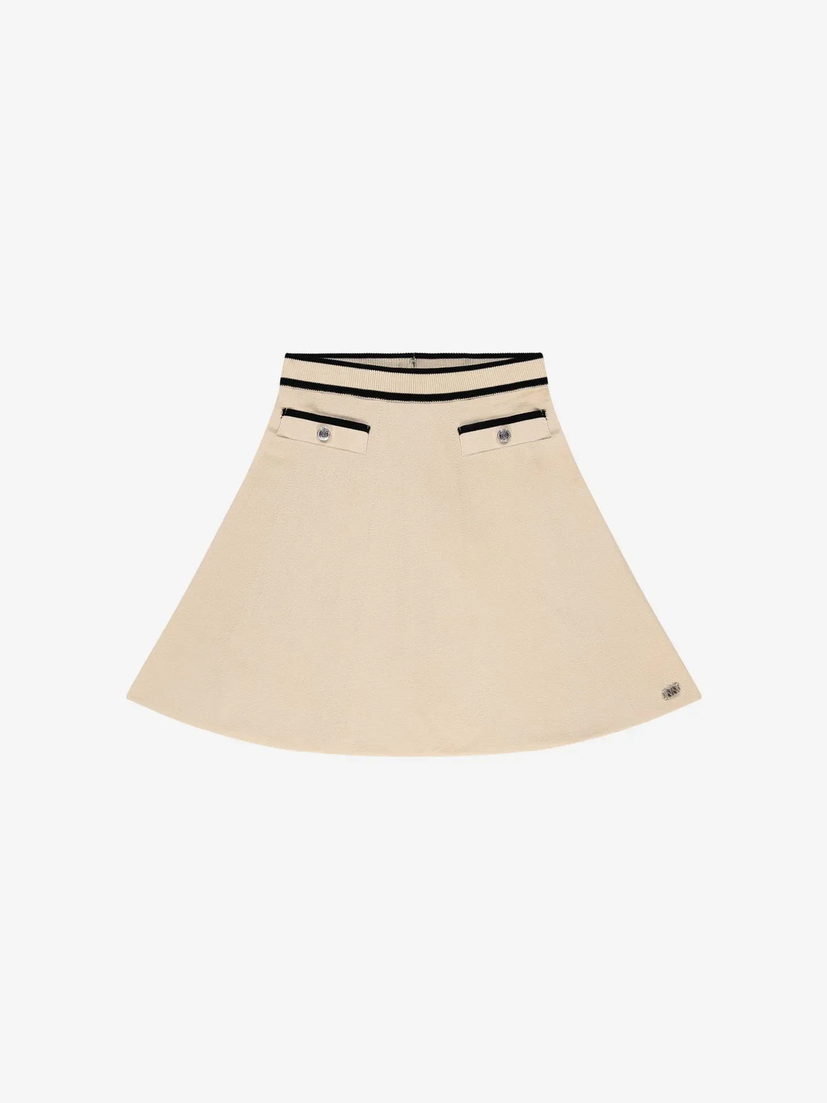 Nik&nik Khloe Skirt Wood ash/black
