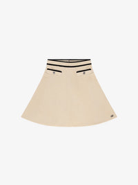 Nik&nik Khloe Skirt Wood ash/black