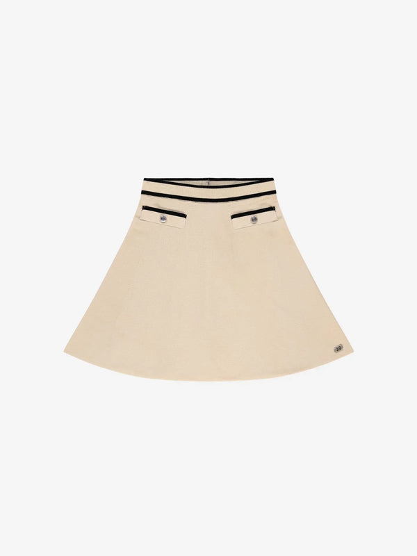 Nik&nik Khloe Skirt Wood ash/black