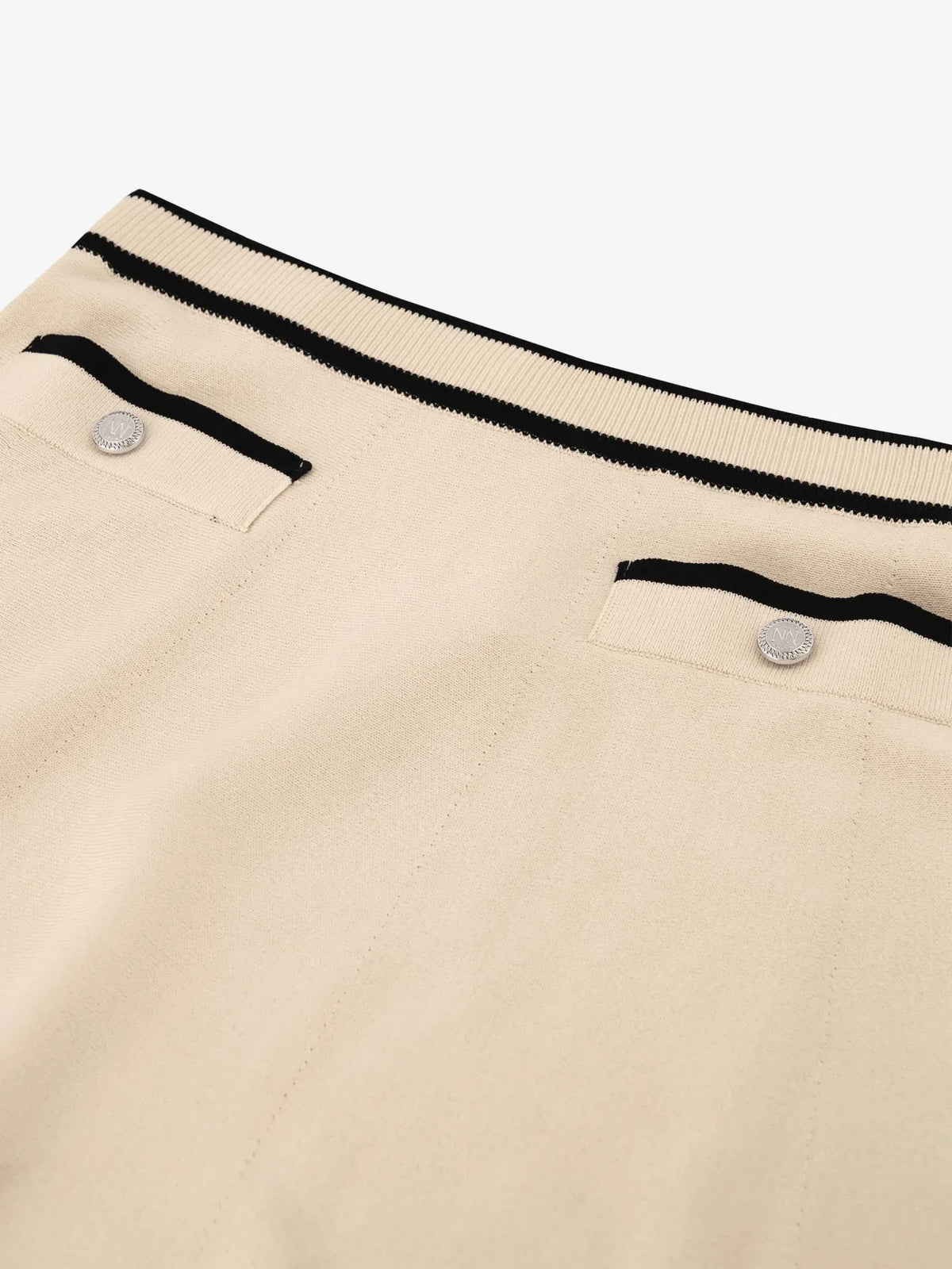 Nik&nik Khloe Skirt Wood ash/black