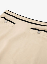 Nik&nik Khloe Skirt Wood ash/black
