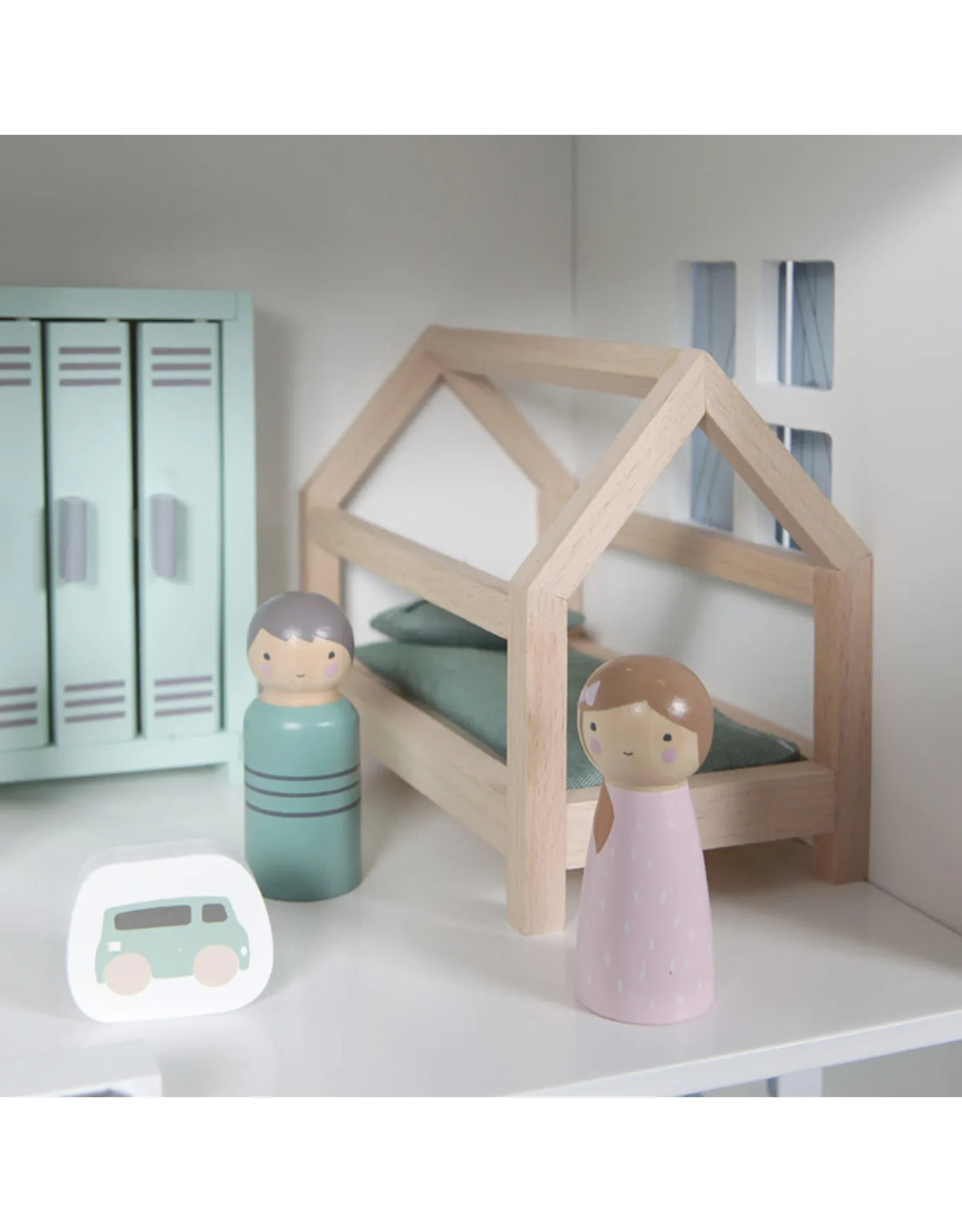 L.dutch Uitbreidingsset poppenhuis - kinderkamer