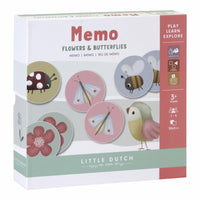 L.dutch Memo flower & butterflies