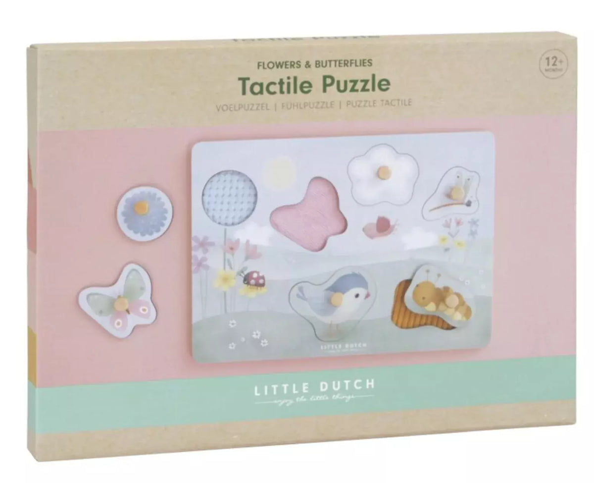 L.dutch Voelpuzzels Flowers&Butterflies
