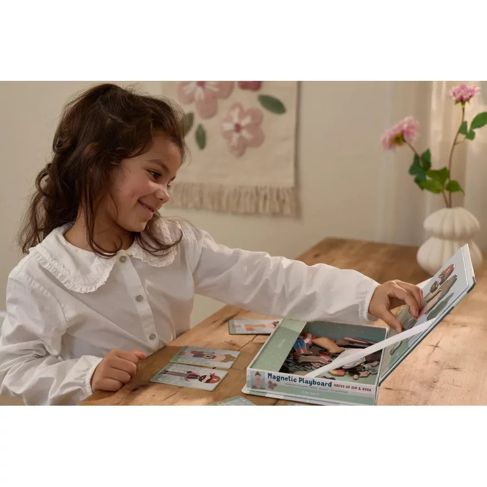 L.dutch Little Dutch Magnetisch speelbord Jim & Rosa FSC