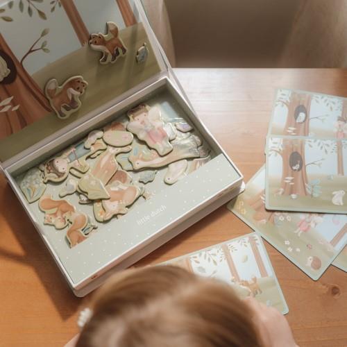Magnetisch speelbord - Forest Friends FSC