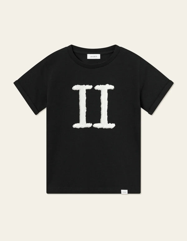 Les Deux Hand Drawn Encore T-Shirt 100215-black/ivory