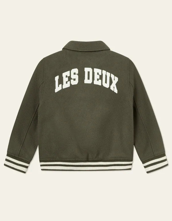 Felipe Varsity Wool Jacket
