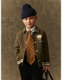 Felipe Varsity Wool Jacket