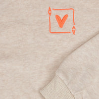 Tumble Le Coeur sweatshirt Oatmeal melange