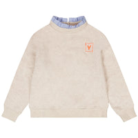 Tumble Le Coeur sweatshirt Oatmeal melange
