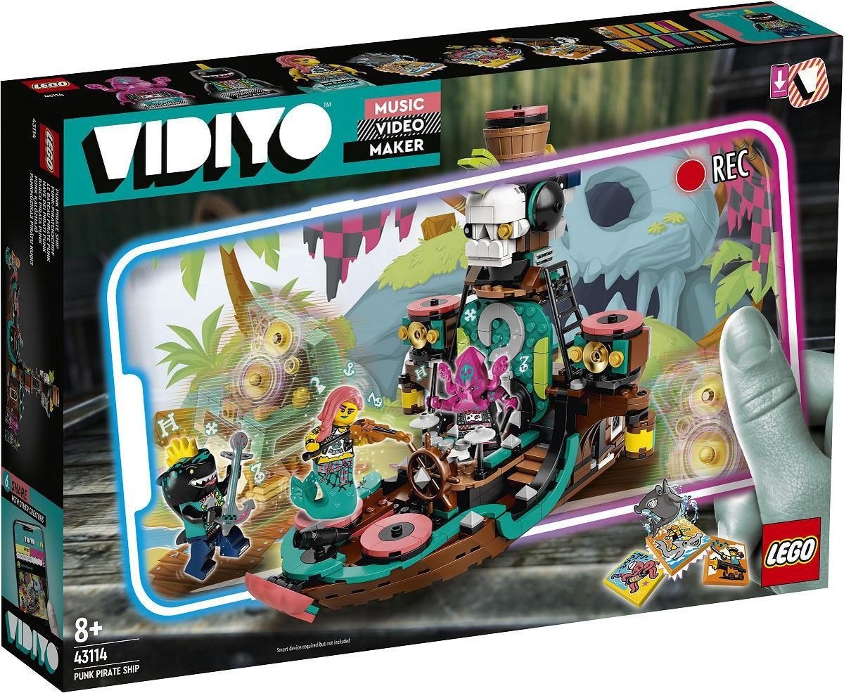 Toys Lego 43114 VIDIYO Punk Pirate Ship