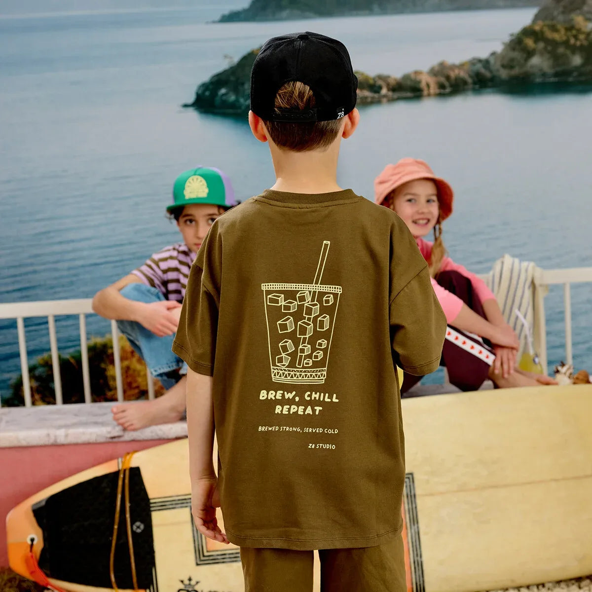 Z8 Lenox T-Shirt Golden moss