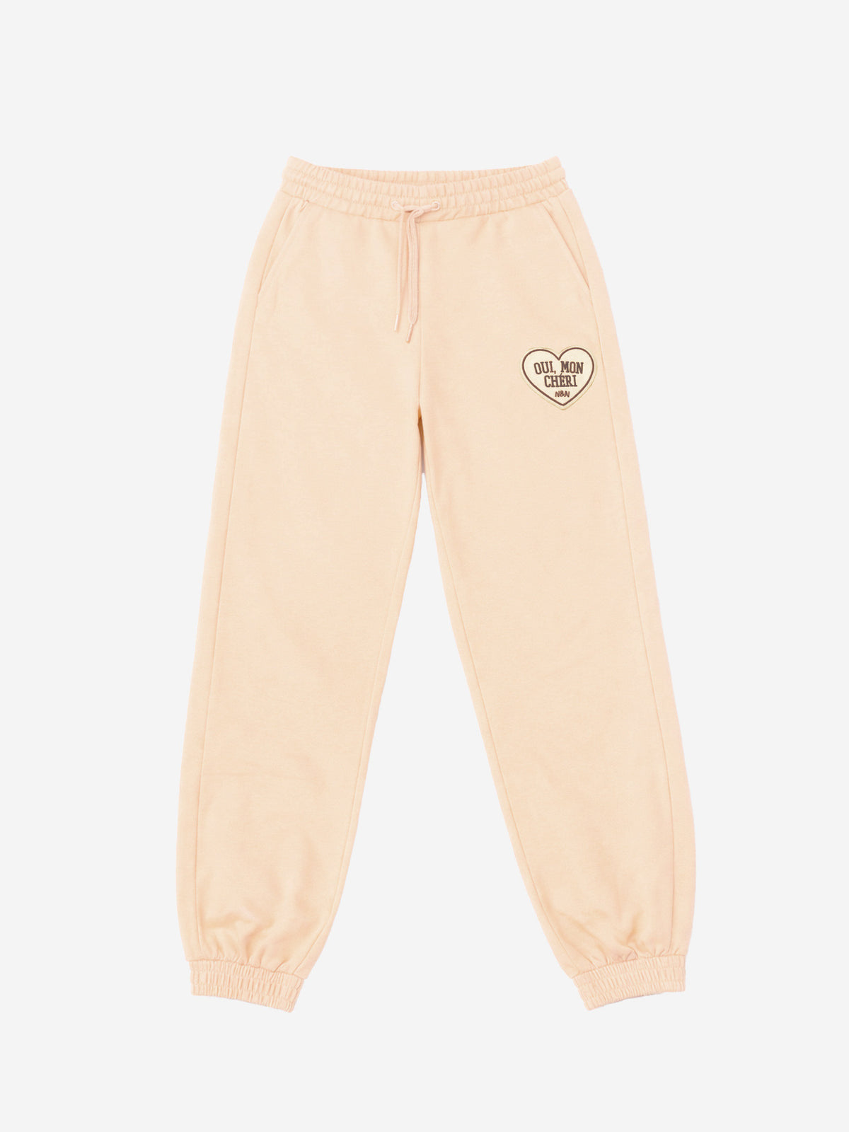 Nik&nik Levvi Sweatpants Bleached apricot