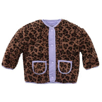 Z8 Liene borgvest Amber brown/aop
