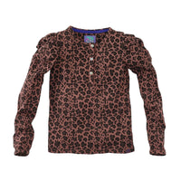 Z8 Louisa lonsleeve Amber brown/aop