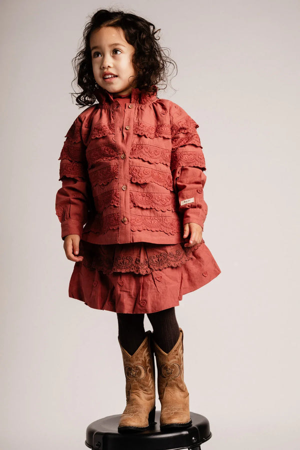 Bajestudio Luen Red maroon