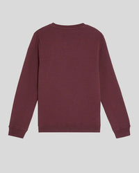Lyle&scott Crew Neck Sweatshirt Z562 burgundy